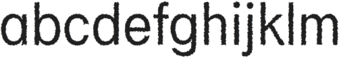 CampenoRough-Regular otf (400) Font LOWERCASE