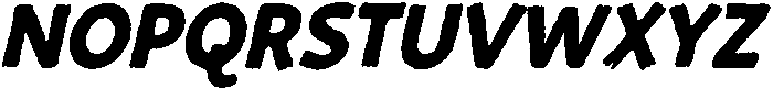 Campfire Tales 667 Rough Italic otf (400) Font LOWERCASE