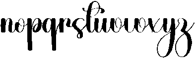 Camping Holiday Regular otf (400) Font LOWERCASE