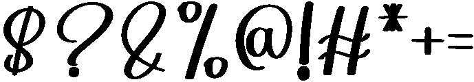 Camping Regular otf (400) Font OTHER CHARS