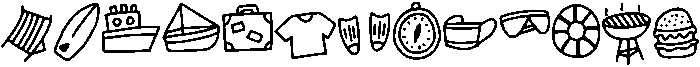 Camping otf (400) Font UPPERCASE
