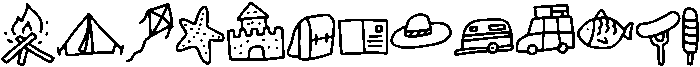 Camping otf (400) FONT