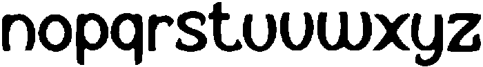Canaanite Phoenician Regular otf (400) Font LOWERCASE