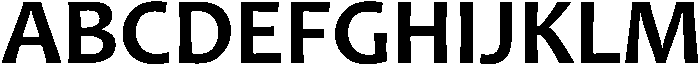 Candara ttf (400) Font UPPERCASE