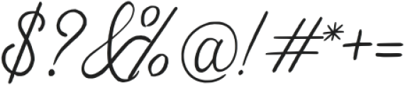 Candinara Regular otf (400) Font OTHER CHARS