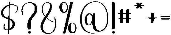 Candle Regular otf (400) Font OTHER CHARS
