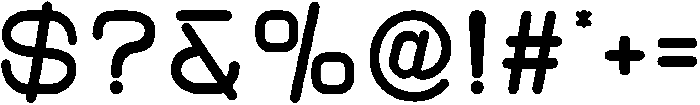 Candle Regular otf (400) Font OTHER CHARS