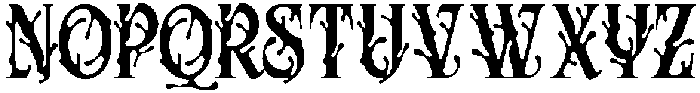 Candle Shlop Regular otf (400) Font UPPERCASE