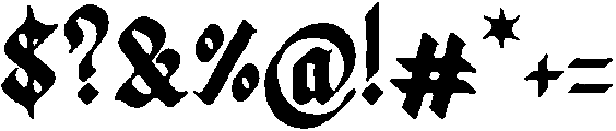 Candlix otf (400) Font OTHER CHARS
