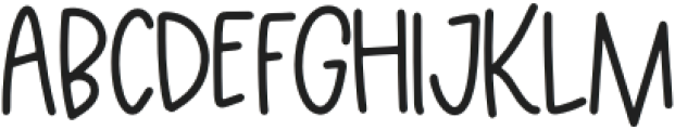 Candor Sans Regular otf (400) Font LOWERCASE