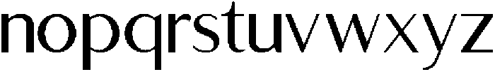 Candramaya Regular otf (400) Font LOWERCASE