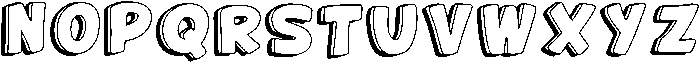 Candy Color Regular otf (400) Font UPPERCASE