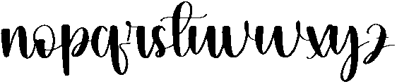 Candy Regular otf (400) Font LOWERCASE