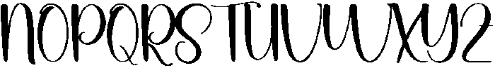 Candy Regular otf (400) Font UPPERCASE