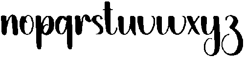 Candy Regular otf (400) Font LOWERCASE