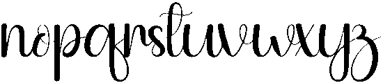 Candy Regular otf (400) Font LOWERCASE