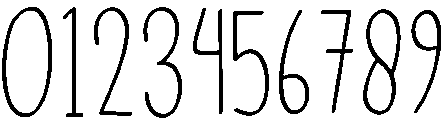 Candy Regular otf (400) Font OTHER CHARS