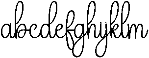 Candy Regular otf (400) Font LOWERCASE