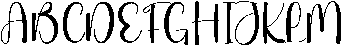 Candy Regular otf (400) Font UPPERCASE
