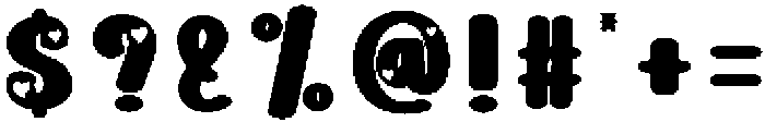 Candy Regular otf (400) Font OTHER CHARS