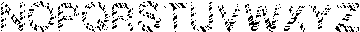 Candy Regular otf (400) Font UPPERCASE