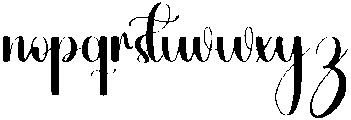 Candy Regular otf (400) Font LOWERCASE