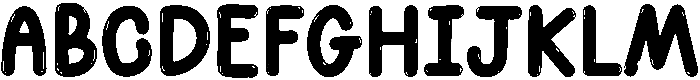 Candy Regular otf (400) Font UPPERCASE