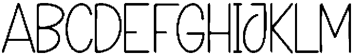 Candy Regular otf (400) Font UPPERCASE
