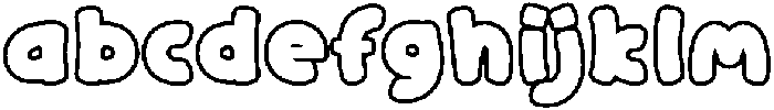 Candy Soda Outline otf (400) FONT
