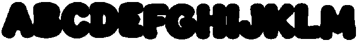 Candy Spot Regular otf (400) Font UPPERCASE