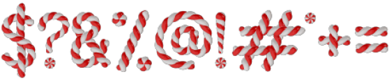 Candy Twist Regular otf (400) Font OTHER CHARS