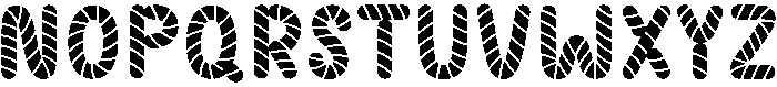 Candy cane Regular otf (400) Font LOWERCASE