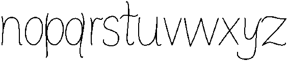 Candy ttf (400) Font LOWERCASE