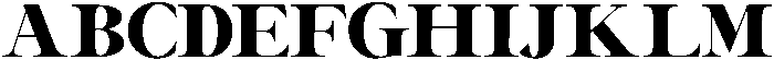 Canella Black otf (900) Font UPPERCASE