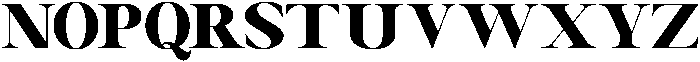 Canella Black otf (900) Font UPPERCASE