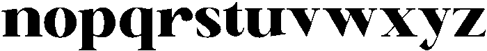 Canella Black otf (900) Font LOWERCASE
