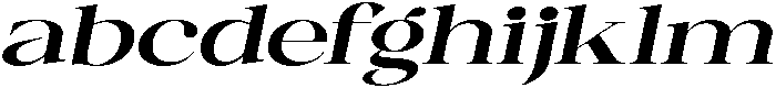 Canella Bold Expanded Italic otf (700) FONT