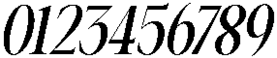 Canella Condensed Italic otf (400) Font OTHER CHARS