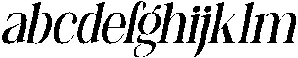 Canella Condensed Italic otf (400) FONT