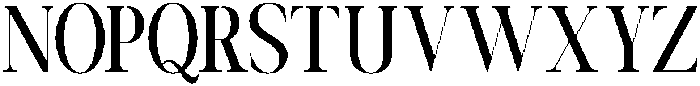 Canella Condensed otf (400) Font UPPERCASE