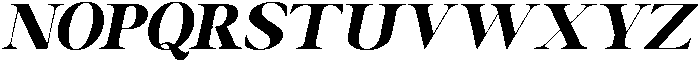 Canella Extra Bold Italic otf (700) Font UPPERCASE