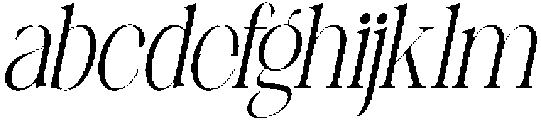 Canella Extra Light Condensed Italic otf (200) FONT