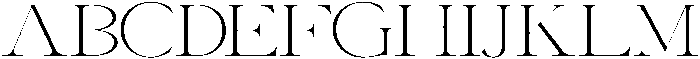 Canella Extra Light Expanded otf (200) Font UPPERCASE