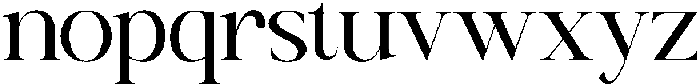 Canella Regular otf (400) Font LOWERCASE