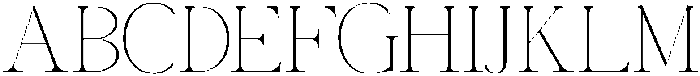 Canella Variable Thin ttf (100) Font UPPERCASE