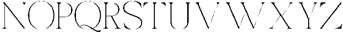 Canella Variable Thin ttf (100) Font UPPERCASE
