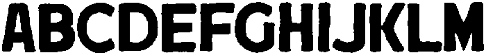 Canford Sans otf (400) Font UPPERCASE