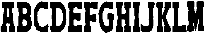 Canford Serif otf (400) Font UPPERCASE