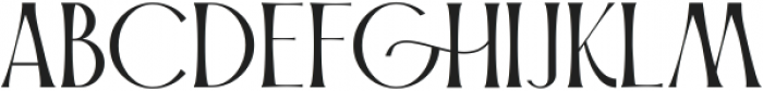 Caniago ttf (400) Font UPPERCASE