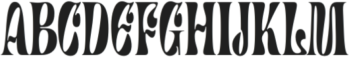 Canistel Regular otf (400) Font UPPERCASE